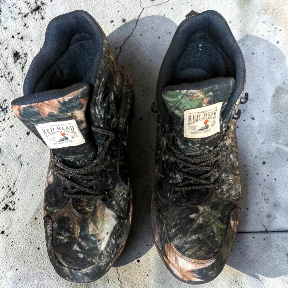 Red Head Camo 900D Nylon Timber Buck Hunting Boots 12W Men's Waterproof Hiking